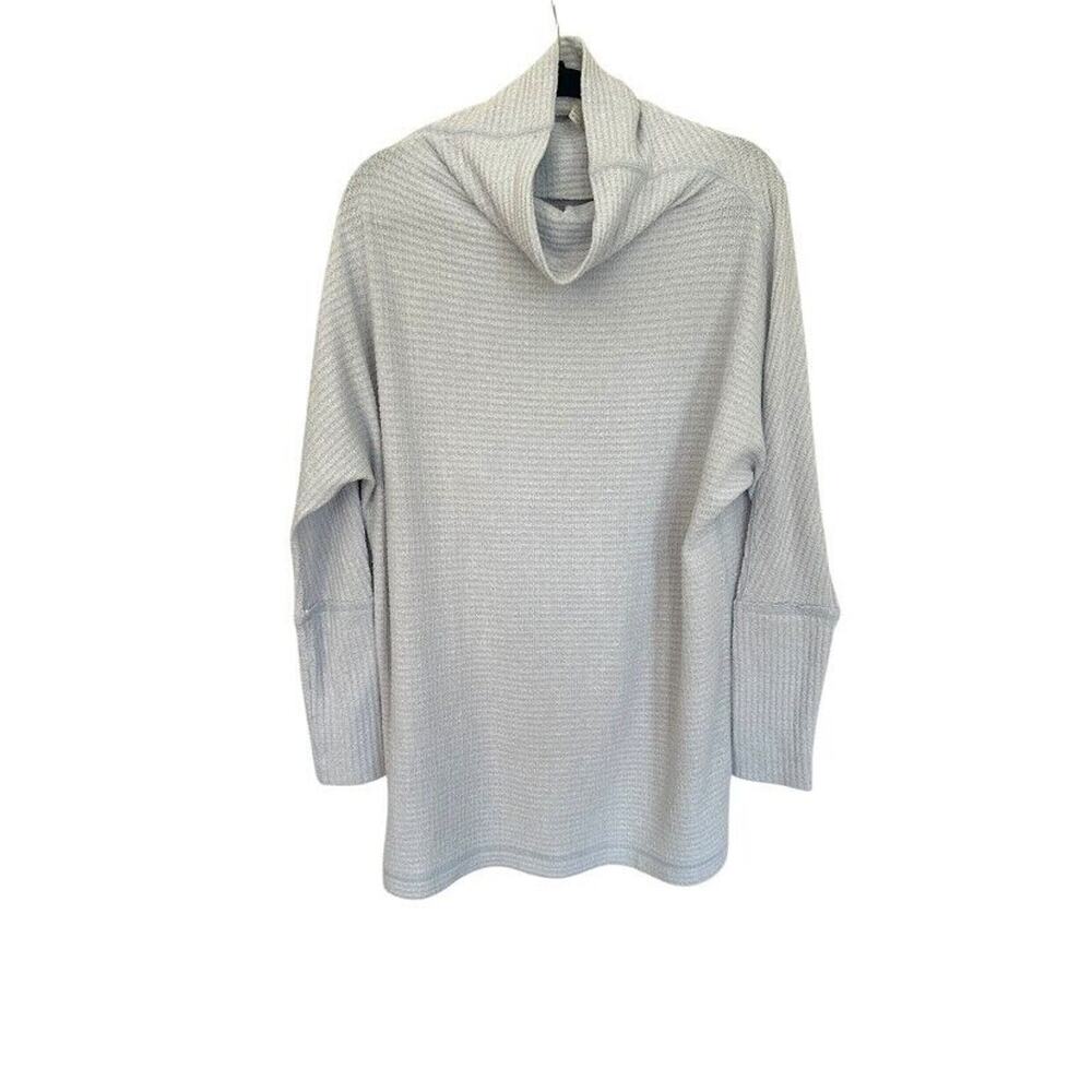 We the Free Free People Ribbed Waffle Turtleneck Tunic Sweater Dress‎ Size Small